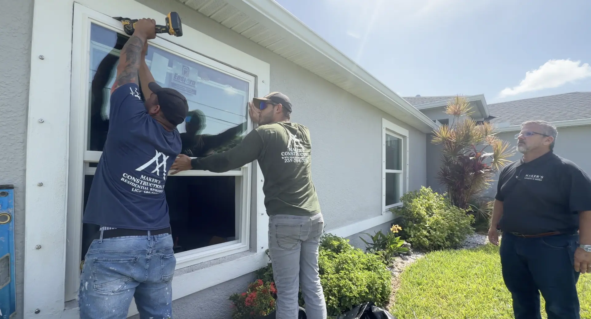 Completed window installation project 1