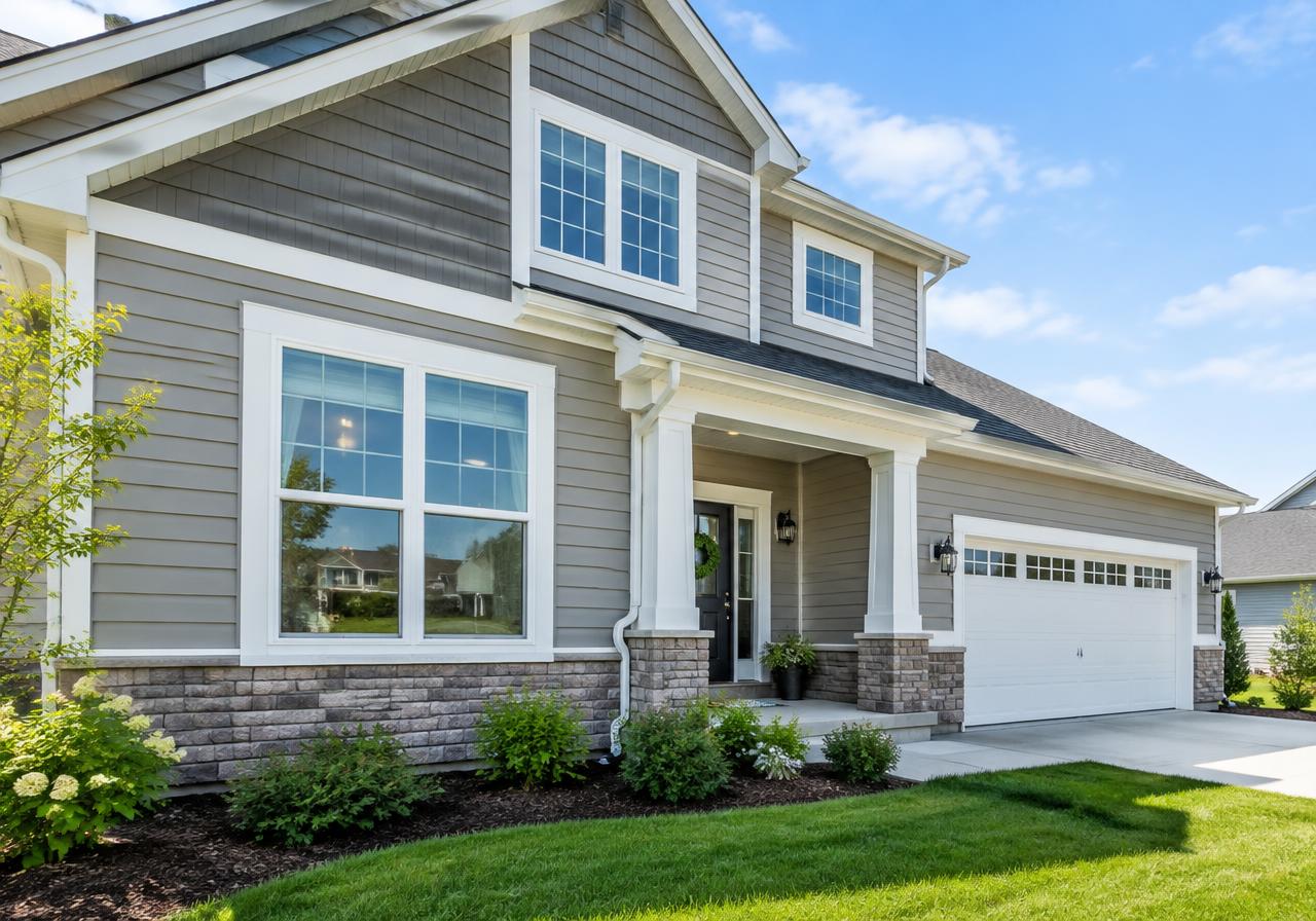 Beautiful home with newly installed energy-efficient windows